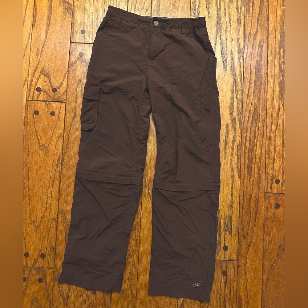 REI Boys Sahara convertible/zip-off nylon hiking pants, M